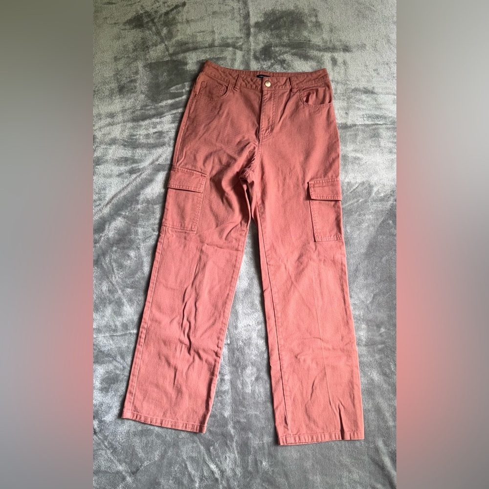 Originality - Coral - Cargo Pants